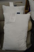 *Pair of Downlite Polyester Pillows