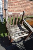 Wooden Garden Seat