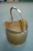 Brass Coal Scuttle