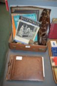 Vintage Collectibles Including Postcard Album, etc.
