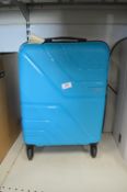 *Tourister Teal Hardcase Suitcase - AF