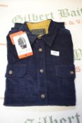 *Jachs Navy Cord Shacket Size: M