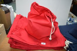 Quantity of Red Drawstring Bags