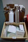 Stainless Steel Water Bottles and Printable Coasters