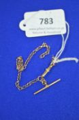 9ct Scrap Gold Chain Bracelet ~3.1g
