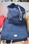 Quantity of Blue Drawstring Bags