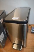 *Small Stainless Steel Pedal Bin