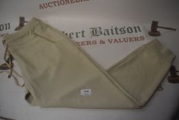 *DKNY Women’s Cream Trousers Size: L