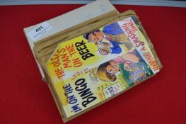 Three Original Bamforth Printing Plates for Postcards: Seaside Comic Series 2105