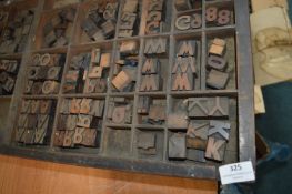 Case of Medium Wood Display Type