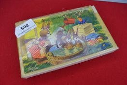 Three Original Bamforth Printing Plates for Postcards: Merry Message Series G197