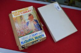 Set of Three Original Bamforth Printing Plates for Postcards: Seaside Comic Series 2391