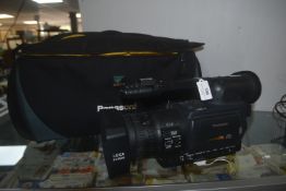 Panasonic DVCPro HD P2 Camera with Leica Dicomar 13x Optical Zoom 82mm Lens F.4.2 55mm with Case,