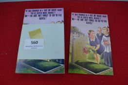 50x Bamforth Postcards Comic Series 2434