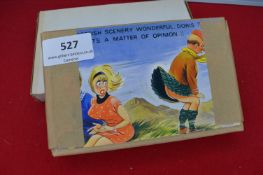 Three Original Bamforth Printing Plates for Postcards: Comic Series 2338