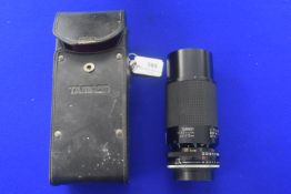 Tamron CF Tele Macro Bbar MC 1:3.8 80-210mm Zoom Lens with Case