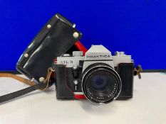 Vintage Praktica LTL3 Manual SLR Film Camera with Case