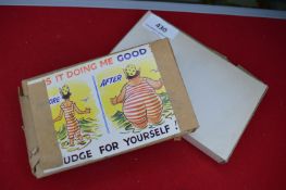 Set of Three Original Bamforth Printing Plates for Postcards: Seaside Comic Series 1795