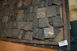 Case of Large Wood Type (Mixed Styles)