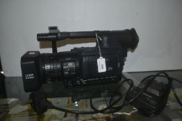 Panasonic DVCPro HD P2 Camera with Leica Dicomar 13x Optical Zoom 82mm Lens F.4.2 55mm with Charger