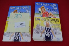 39x Bamforth Postcards Seaside Comic Series 2209
