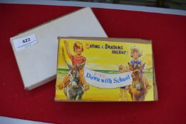 Set of Three Original Bamforth Printing Plates for Postcards: Seaside Kiddy Series 2130