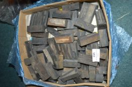 Box of Wood Type Characters and Numerals