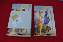 50x Bamforth Postcards Comic Series 2488