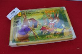 Original Bamforth Printing Plates for Postcards: Merry Message Series G157