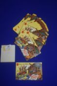 50x Bamforth Postcards Merry Message Series G339