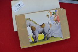 Three Original Bamforth Printing Plates for Postcards: Comic Series 2621