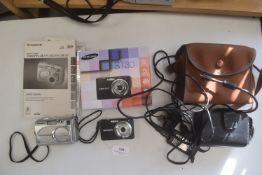 Samsung ST30 Digital Camera plus Fujifilm Finepix Camera etc