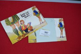 7x Bamforth Postcards Comic Series 2506
