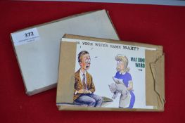 Original Bamforth Printing Plates for Postcard: C 2577