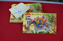 50x Bamforth Postcards Merry Message Series G223