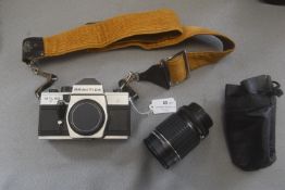 Praktica MTL5 50 35mm Camera with Optomax Auto Zoom 1:4.5F 80mm - 250mm Zoom Lens