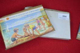 Original Bamforth Printing Plates for Postcards: Seaside Kiddy Series 1810