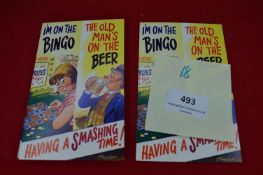 18x Bamforth Postcards Seaside Comic Series 2105