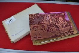 Set of Three Original Bamforth Printing Plates for Postcards: MMG 364