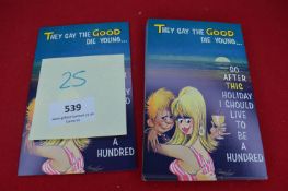 25x Bamforth Postcards Seaside Comic 2552