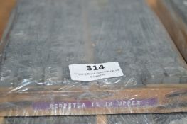 Perpetua Italic 14 pt Uppercase Metal Type