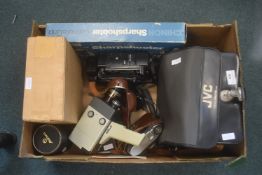 Assorted Vintage Film and Cine Cameras & Accessories