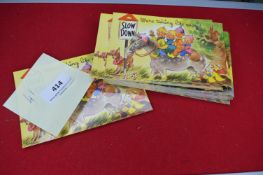 41x Bamforth Postcards Merry Message Series G223