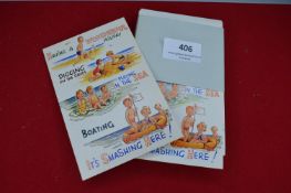 46x Bamforth Postcards Seaside Kiddy Series 2221