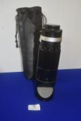 Soligor Tele-auto 1:3.5F 200mm Lens with Itorex Angle Scope 90