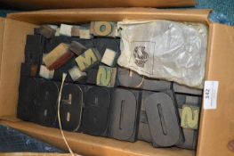 Box of Oversize Wood Type