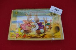 Original Bamforth Printing Plates for Postcards: Merry Message G158