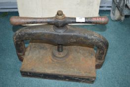 Heavy Cast-Iron Book or Copy Press