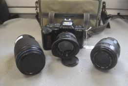 Camera Kit Comprising of Nikon F-401S 35mm Film Camera with Sigma Zoom Master 1:3.5F 35-70mm & Sigma