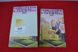 50x Bamforth Postcards Comic Series 2434